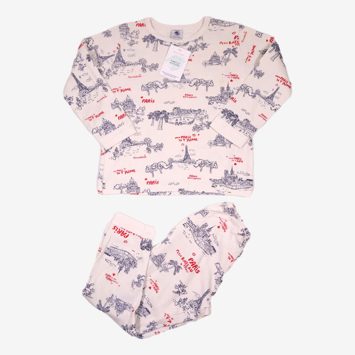 PETIT BATEAU 6 ans Pyjama "Paris je t'aime"