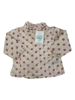 BONPOINT 12 mois blouse col et motifs