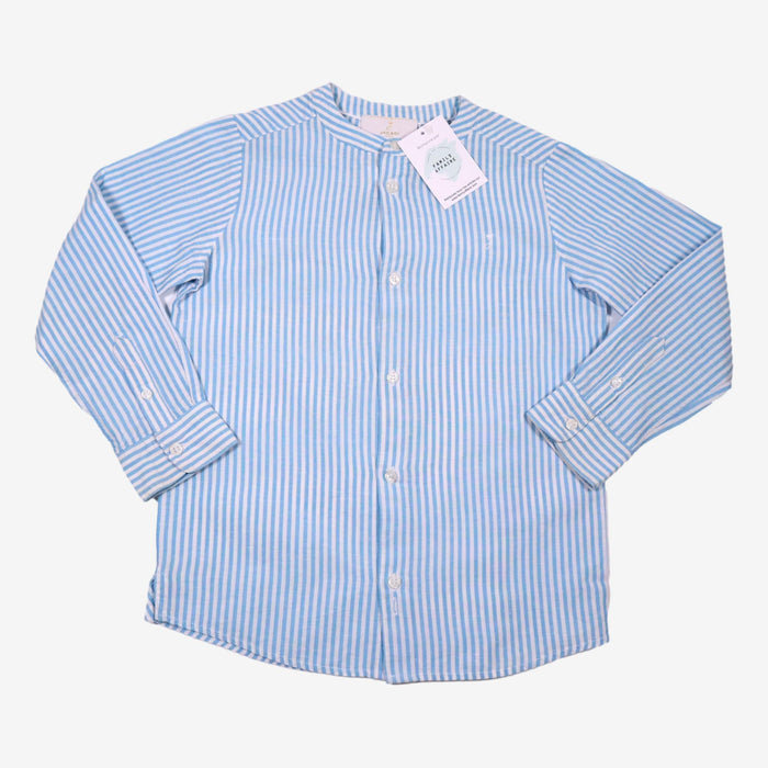 JACADI 8 ans Chemise à rayures bleues