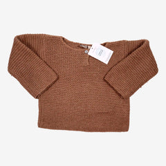 BONTON 4 ans pull marron