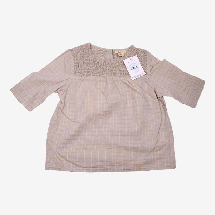 BELLEROSE 6 ans Blouse à carreaux à smocks