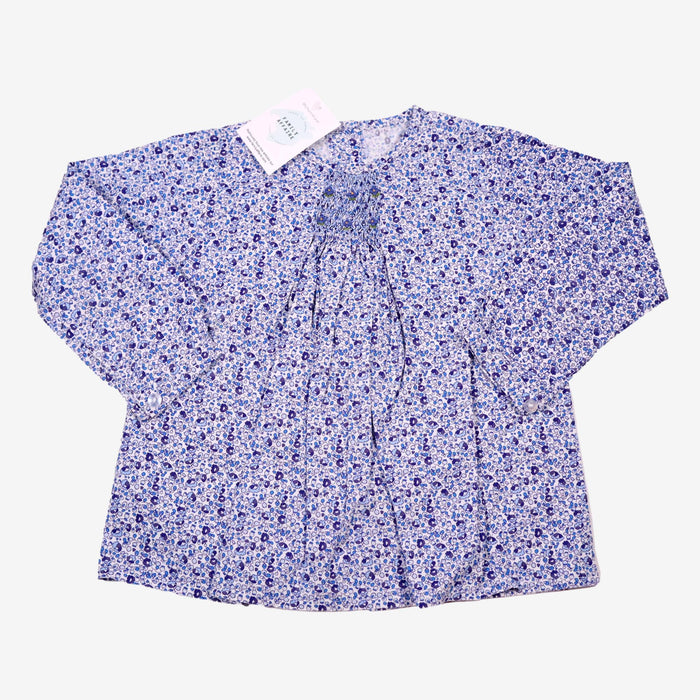 4 ans Blouse liberty bleue