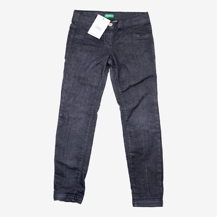 BENETTON 6/7 ans Jean gris