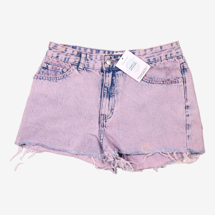 PULL & BEAR 14 ans Short jean effet rose