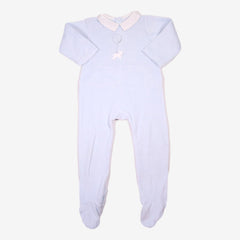 JACADI 24 mois Pyjama velours bleu ciel