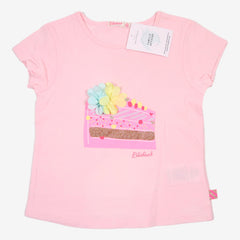 BILLIEBLUSH 4 ans tee-shirt rose part de gâteau