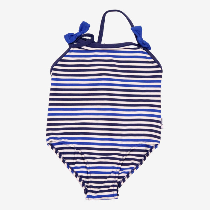 JACADI 18 mois maillot de bain rayé bleu