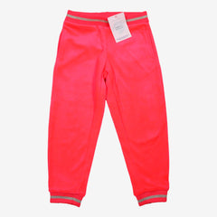 BILLIEBLUSH 4 ans jogging en velours rose fluo