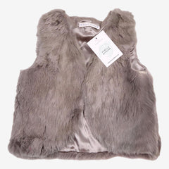 OSCAR & VALENTINE 4/6 ans gilet en lapin gris