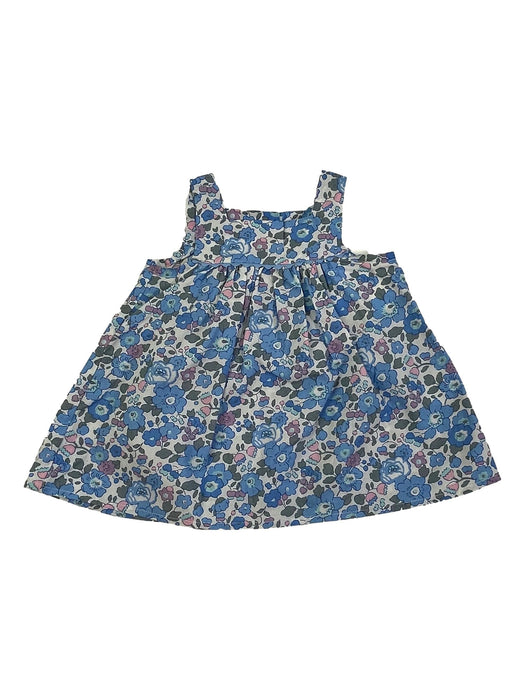 LILY ROSE 6 mois robe liberty bleu