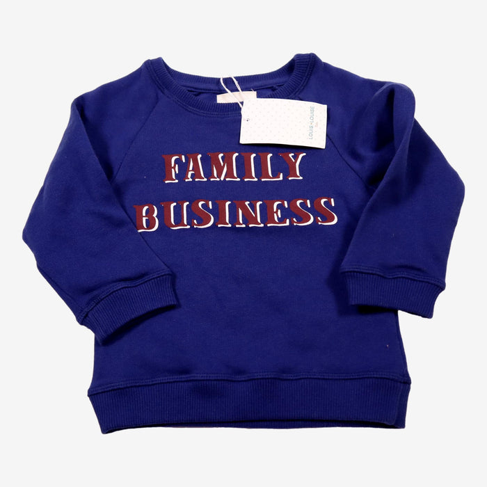 LOUIS LOUISE outlet 2 ans sweat "Family Affaire"