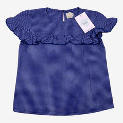 ALICE A PARIS 6 ans chemise rayée bleu