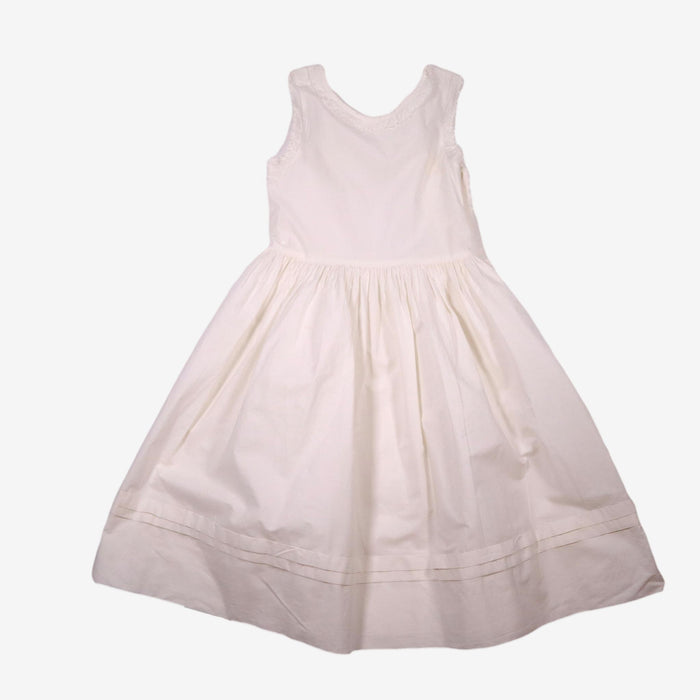 CYRILLUS 7 ans robe blanche coton