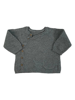 GEORGE 3/6 mois gilet brassière gris