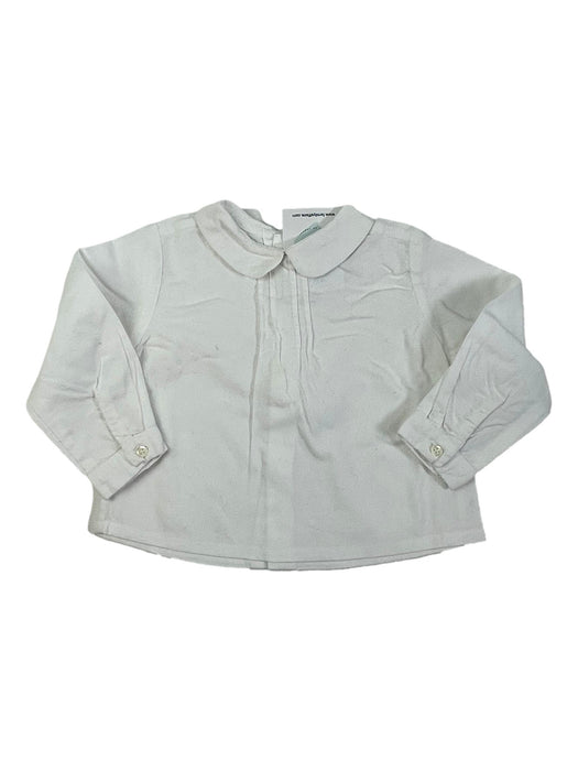 GOCCO 9/12 mois blouse blanche col