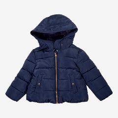 CYRILLUS 3 ans manteau doudoune bleu