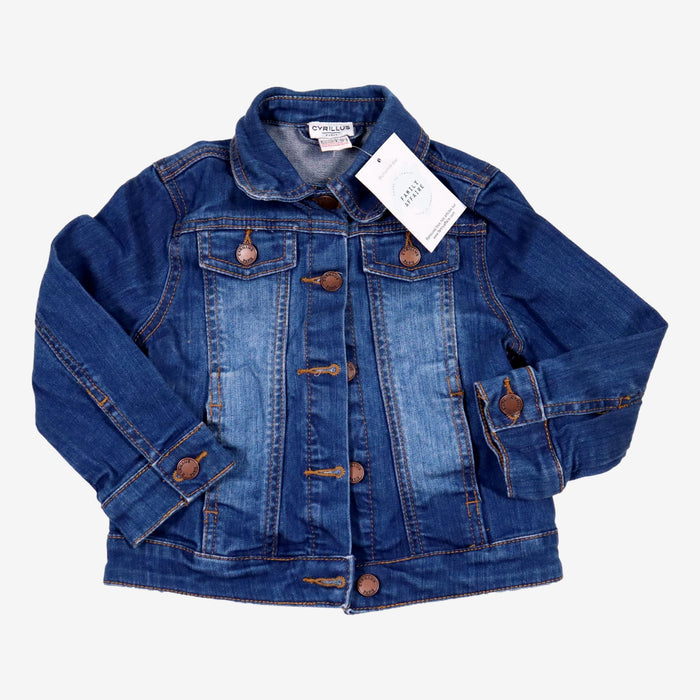 CYRILLUS 3 ans veste en jean mi saison