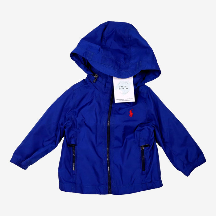 RALPH LAUREN 9 mois Veste imperméable bleu