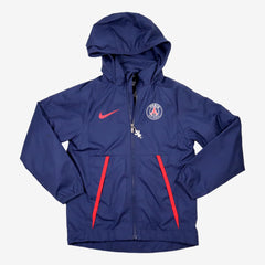 NIKE PSG 8 ans veste coupe vent bleu marine