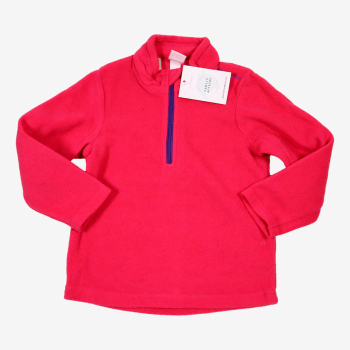 DECATHLON QUECHUA 3 ans sweat polaire rose fushia