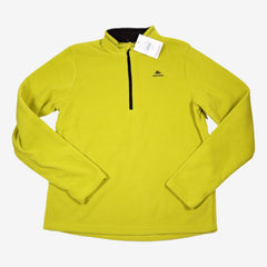 DECATHLON QUECHUA 12 ans sweat polaire vert jaune