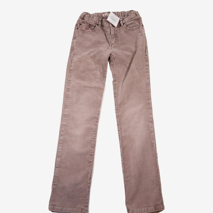 BONPOINT 10 ans pantalon velours gris