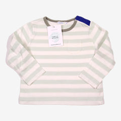 BOUTCHOU 18m t-shirt rayé vert