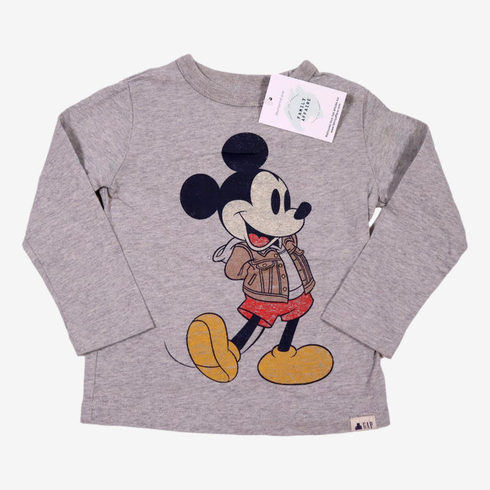 GAP x DISNEY 2 ans T-shirt gris mickey