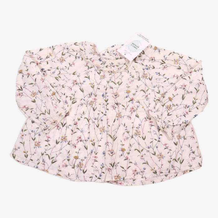 BONPOINT 2 ans blouse a fleurs