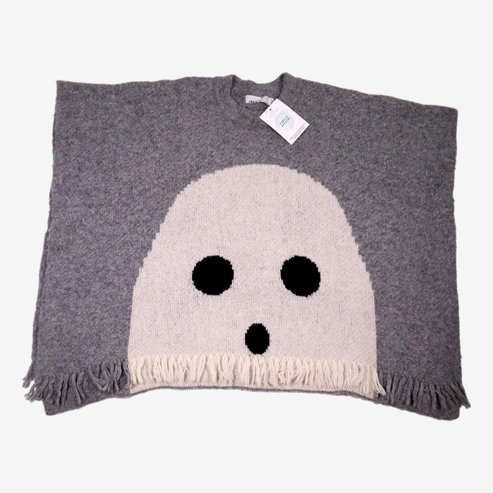 STELLA MCCARTNEY 5 ans Poncho en laine motif fantôme