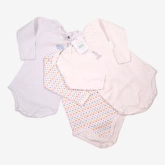 PETIT BATEAU 2 ans lot 3 bodys