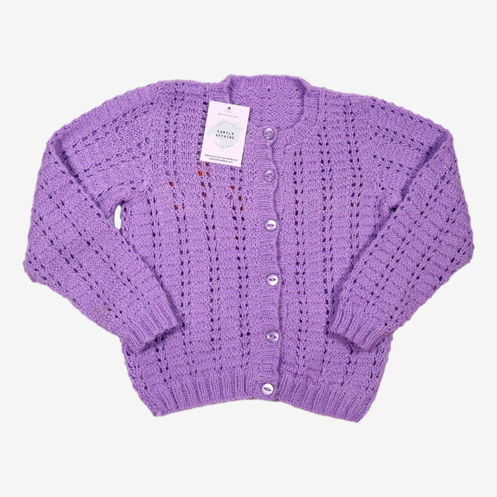 Gilet en tricot mauve "gerogio" 4 ans