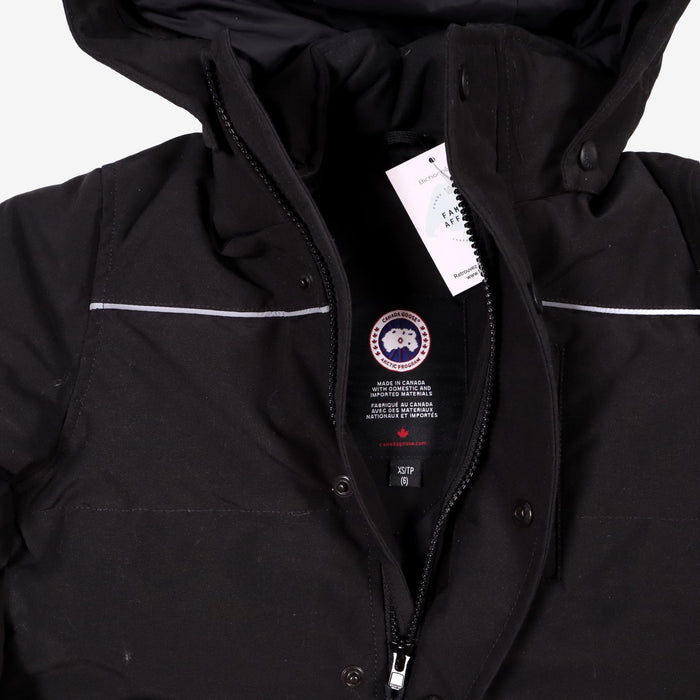 CANADA GOOSE 6 ans doudoune noir modèle "snowy owl"