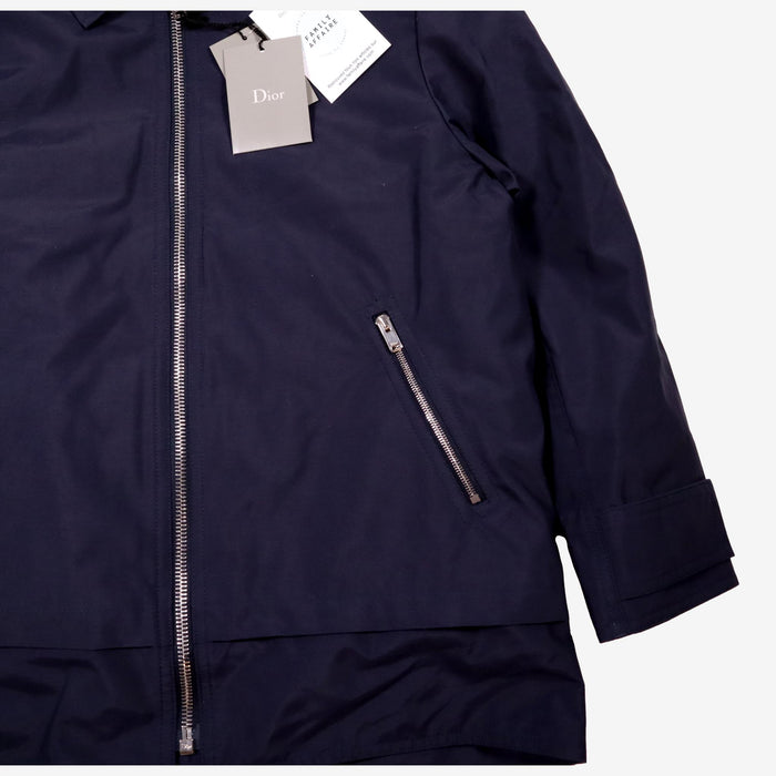 DIOR 8 ans manteau bleu à capuche