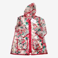 BONTON 3 ans manteau de pluie a fleurs