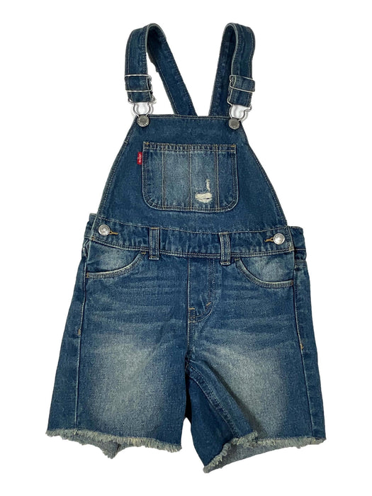 LEVIS 4 ans combi short bleu jean