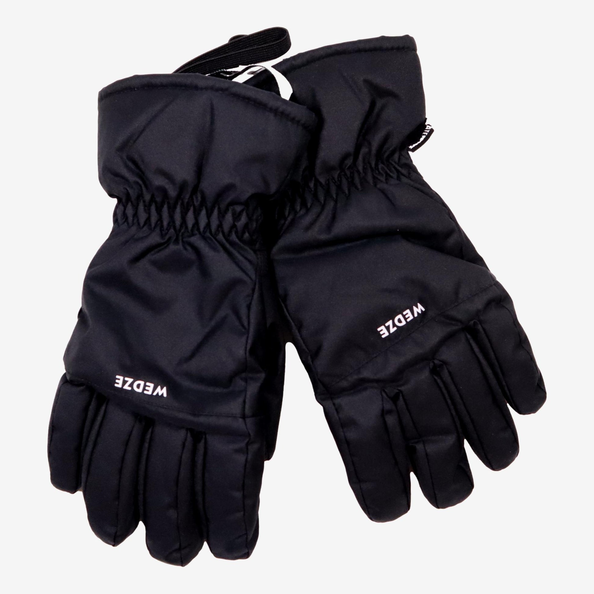 DECATHLON 10 ans gants de ski noir wedze