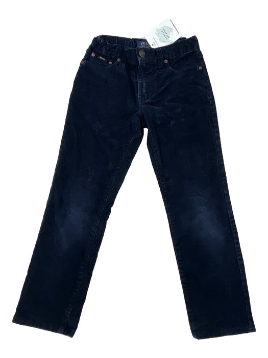 RALPH LAUREN 5 ans pantalon bleu marine velours