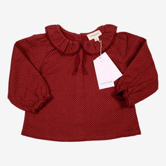 LOUIS LOUISE outlet 18m blouse marron pois