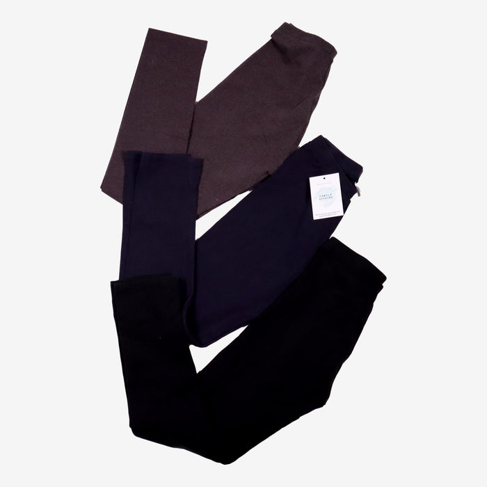 ZARA 10 ans lot 3 legging noir, gris et marine