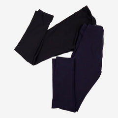 ZARA 10 ans lot 2 legging noir et marine