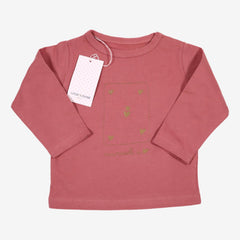 LOUIS LOUISE outlet 12m t-shirt carte rose