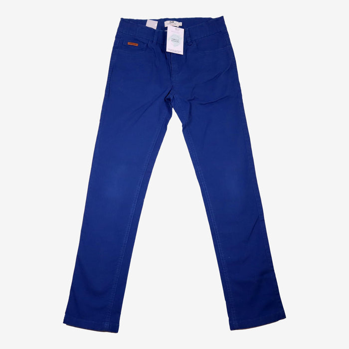 CYRILLUS 10 ans pantalon bleu électrique