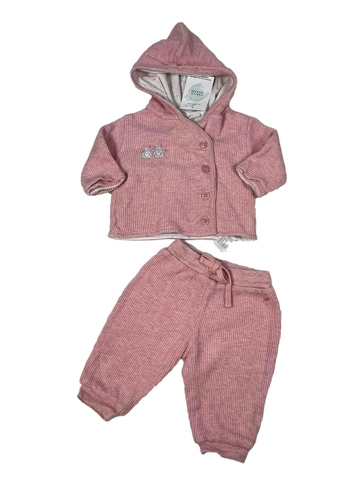 BABYCOTTONS 6 mois ensemble jogging rose