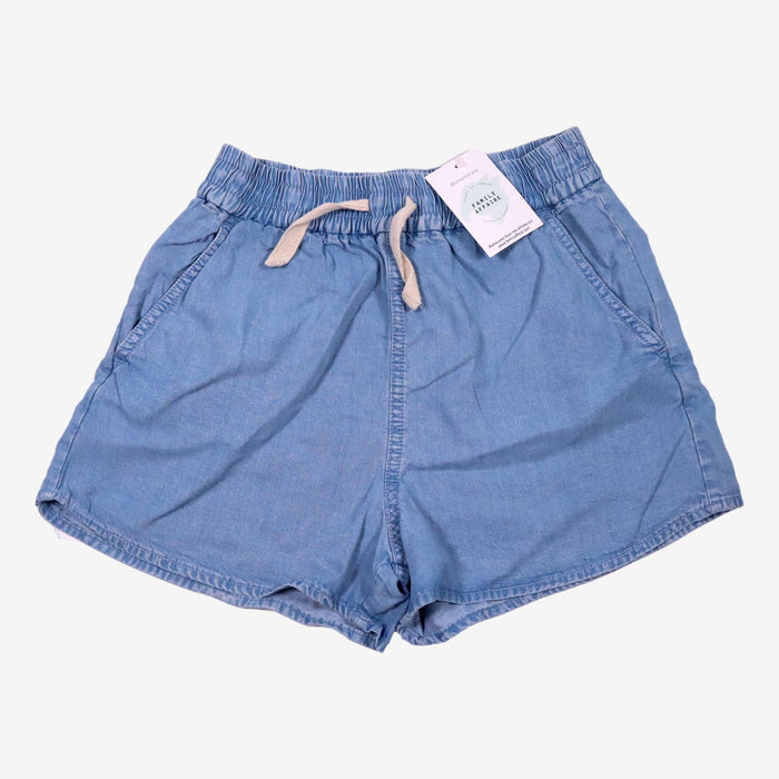 ZARA 12 ans short en chambray jean bleu