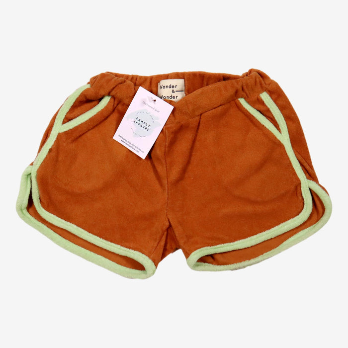 WANDER & WONDER 3/4 ans Short marron en éponge