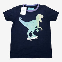 CREWCUTS 8 ans tee-shirt marine dinosaure