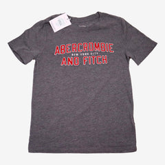 ABERCROMBIE AND FITCH 10 ans tee-shirt gris