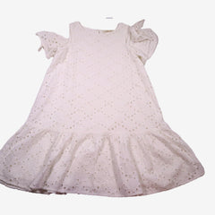 ZARA 9 ans robe dentelle blanche