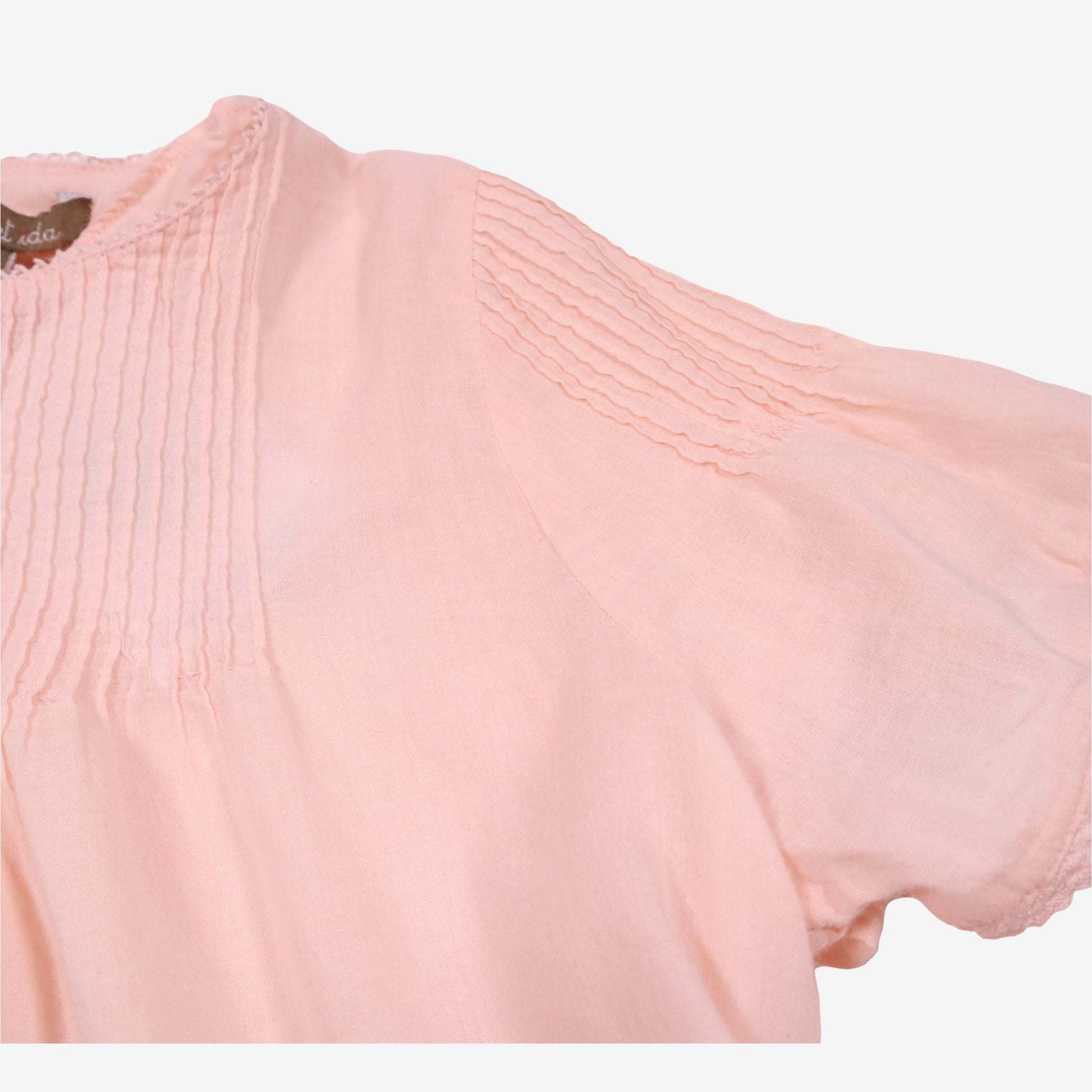 EMILE ET IDA 10 ans blouse rose